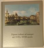 Dipinti italiani ed europei del XVII e XVIII secolo