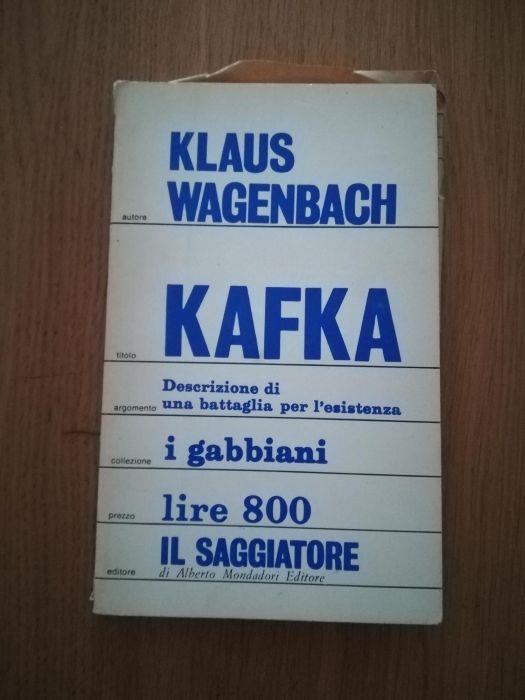 Kafka - Klaus Wagenbach - copertina