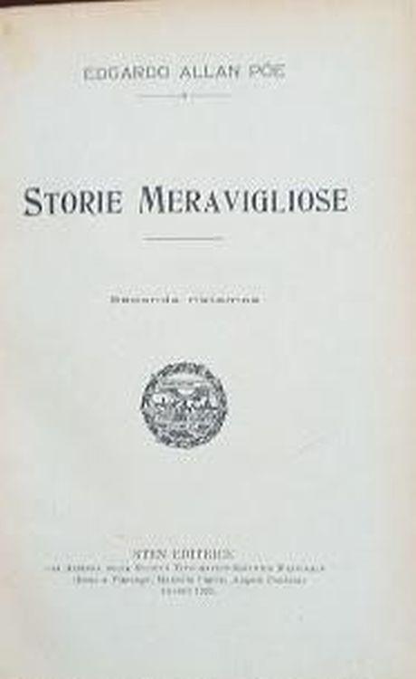 Storie meravigliose - copertina