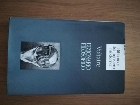 Dizionario filosofico - Voltaire - copertina