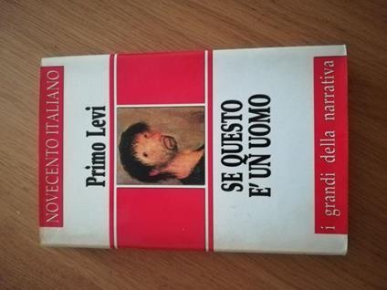 Se questo è un uomo - Primo Levi - copertina