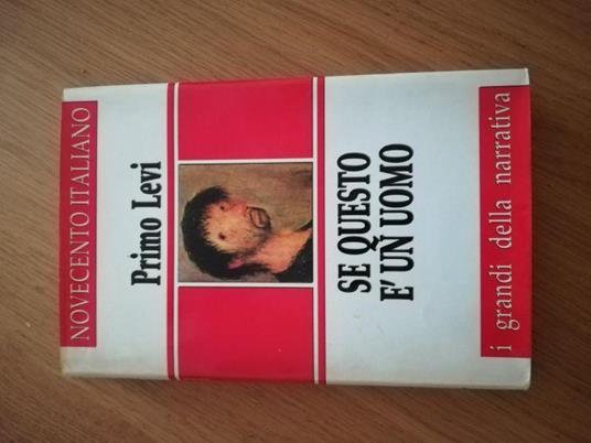 Se questo è un uomo - Primo Levi - copertina