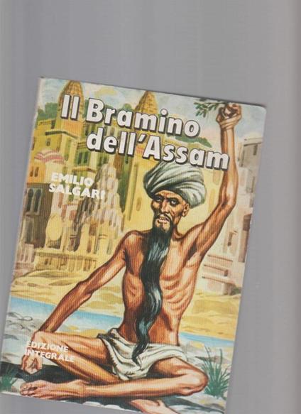 Il Bramino Dell'Assam - Emilio Salgari - copertina