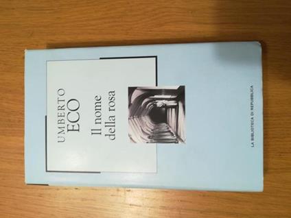 Il nome della rosa - Umberto Eco - copertina