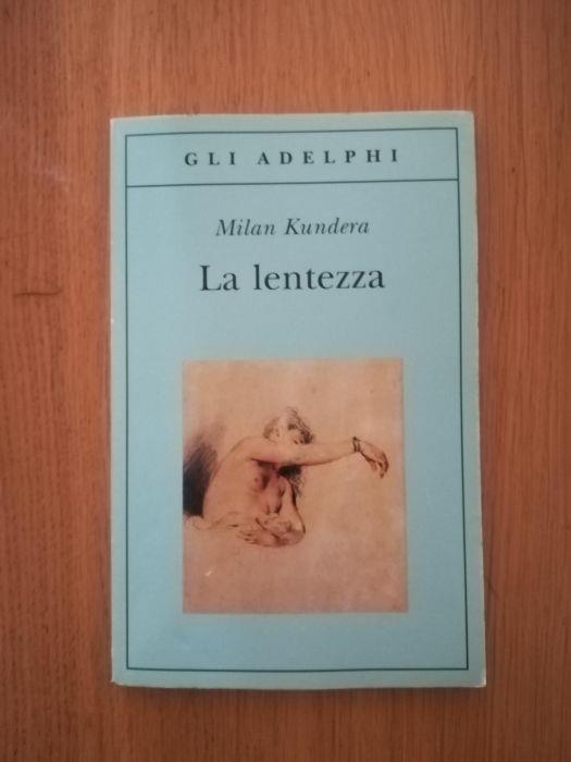 La lentezza - Milan Kundera - copertina