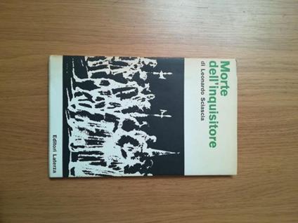 Morte dell'Inquisitore - Leonardo Sciascia - copertina