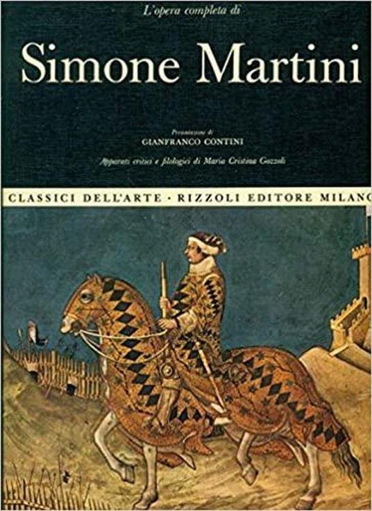 L' opera completa di Simone Martini - Gianfranco Contini - copertina