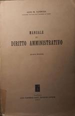 Manuale di diritto amministrativo