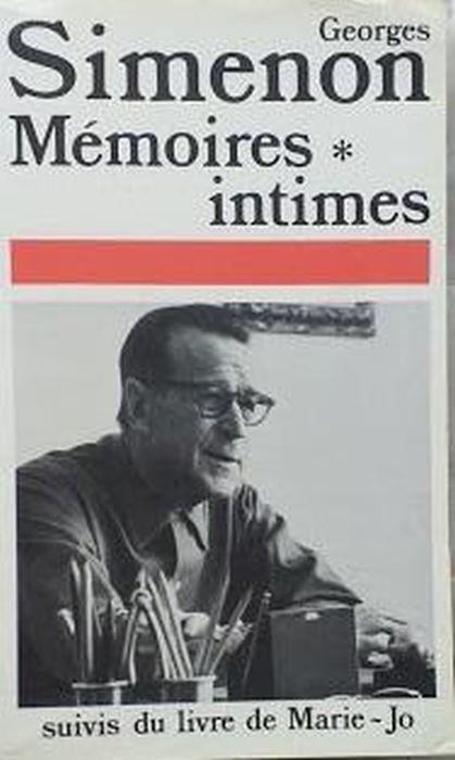 Mémoires intimes. Vol. 1 - Georges Simenon - copertina