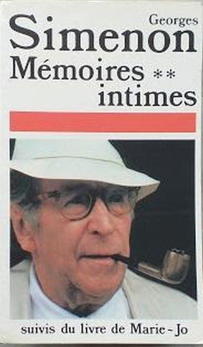 Mémoires intimes, vol. 2 - Georges Simenon - copertina