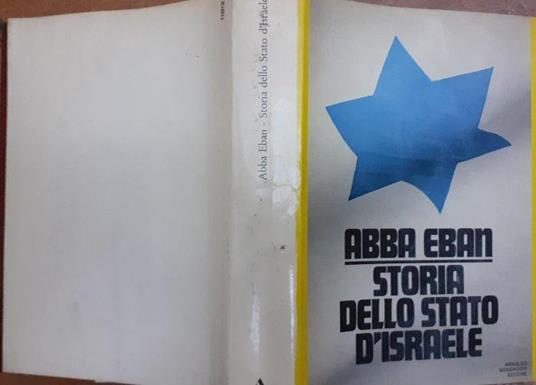 Storia dello stato d'Israele - Abba Eban - copertina