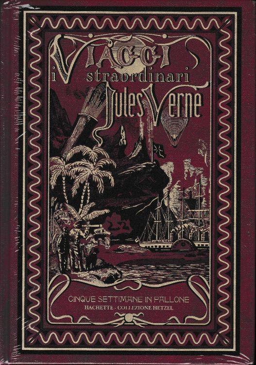 I viaggi straordinari. Cinque settimane nel pallone - Jules Verne - copertina