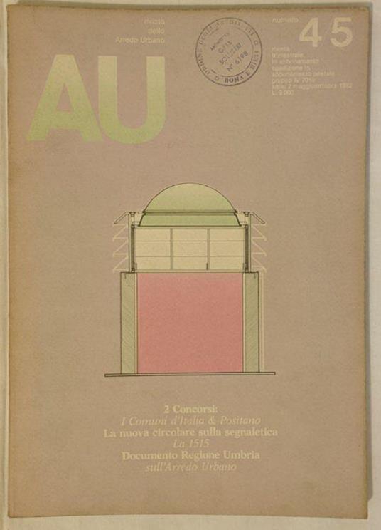 AU: Arredo Urbano (4/5) - copertina