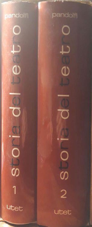 Storia universale del teatro drammatico: vol. I p. 679, vol. II p.938 - Vito Pandolfi - copertina
