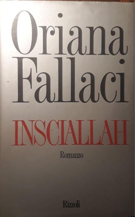 Insciallah - Oriana Fallaci - copertina