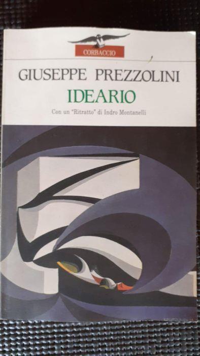 Ideario - Giuseppe Prezzolini - copertina