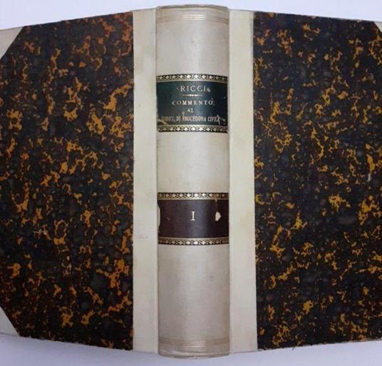 Commento al codice di procedura civile vol I - Francesco Ricci - copertina