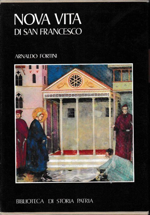Nova vita di San Francesco, due volumi - Arnaldo Fortini - copertina
