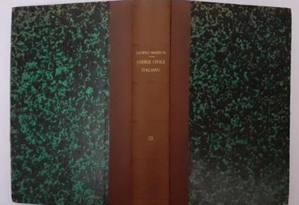Codice civile italiano commentato con la legge romana. Trattato delle successioni. Vol III Parte I - Emidio Pacifici Mazzoni - copertina