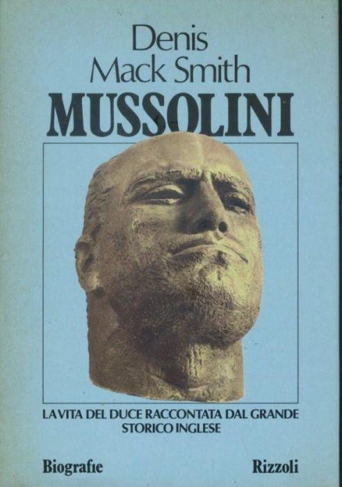 Mussolini - Denis Mack Smith - copertina
