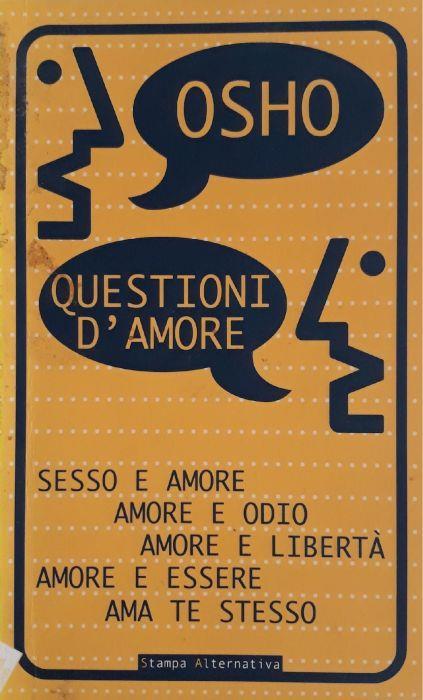 Questioni d'amore - Osho - copertina
