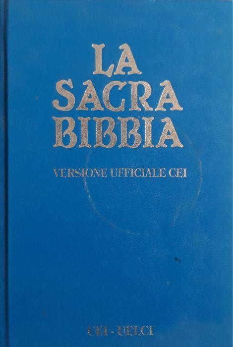 La Sacra Bibbia: versione ufficiale CEI - Conferenza episcopale italiana - copertina