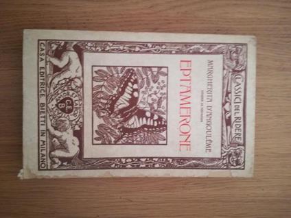 Eptamerone - copertina