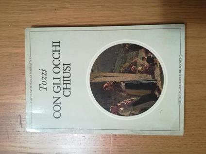 Con gli occhi chiusi - Tozzi - copertina