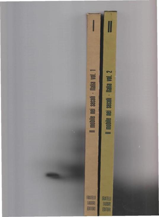 IL Mobile Nei Secoli Italia Vol 1-2 - Alvar Gonzalez - copertina