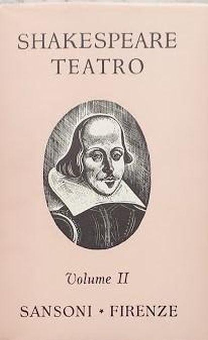 Teatro, volume II - William Shakespeare - copertina