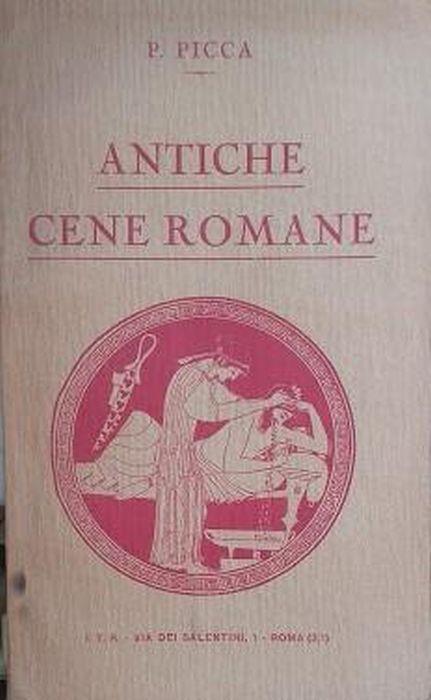 Antiche cene romane - copertina