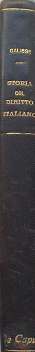 Lezioni di Storia del Diritto Italiano nella Regia Università di Roma, 1932-1933 - Carlo Calisse - copertina