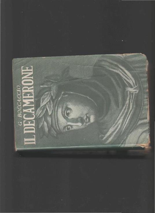 IL Decamerone - Giovanni Boccaccio - copertina