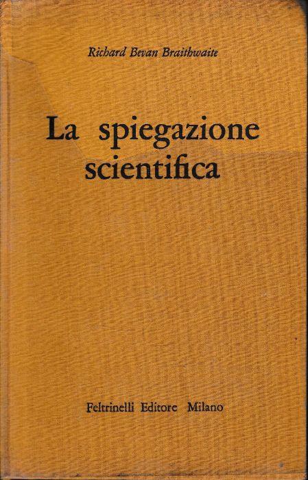 La spiegazione scientifica - copertina