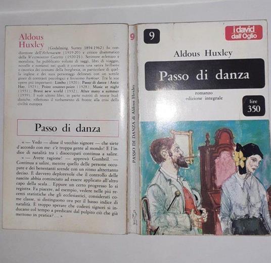 Passo di danza - Aldous Huxley - copertina