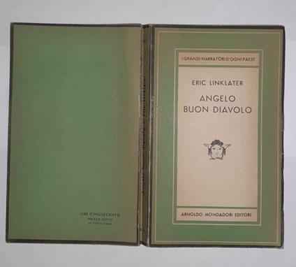 Angelo Buon diavalo - Eric Linklater - copertina