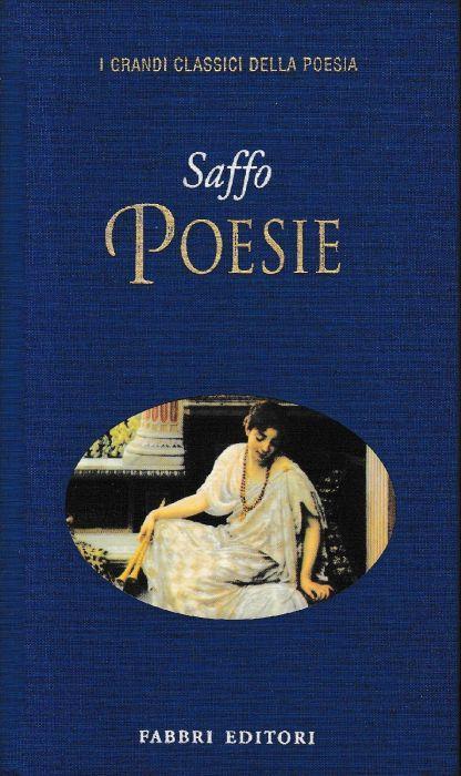 Poesie. testo in Greco a fronte - Saffo - copertina