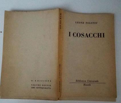 I cosacchi - Lev Tolstoj - copertina