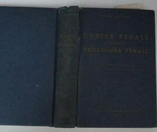 Codice penale e codice di procedura penale - Walter D'Avanzo - copertina