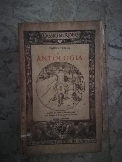 Antologia - Carlo Porta - copertina