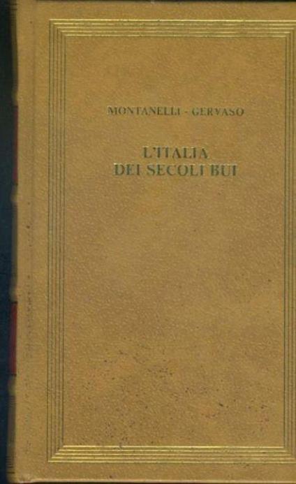 L' Italia dei secoli bui - copertina