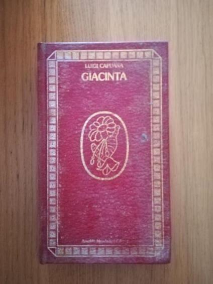 Giacinta - Luigi Capuana - copertina