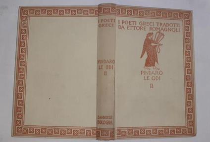 Le odi e i frammenti - Pindaro - copertina