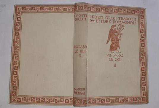 Le odi e i frammenti - Pindaro - copertina