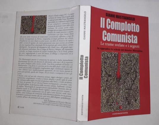 Il complotto comunista - Gianni Mastrangelo - copertina