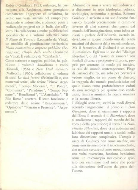 Dialoghi immorali - Roberto Guiducci - 2