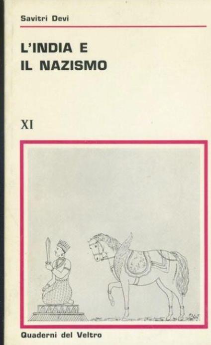 L' India e il nazismo - Savitri Devi - copertina