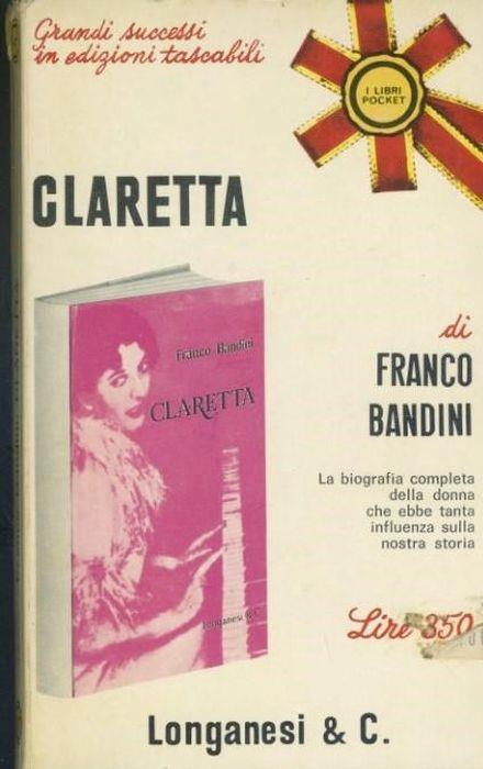 Claretta - Franco Bandini - copertina