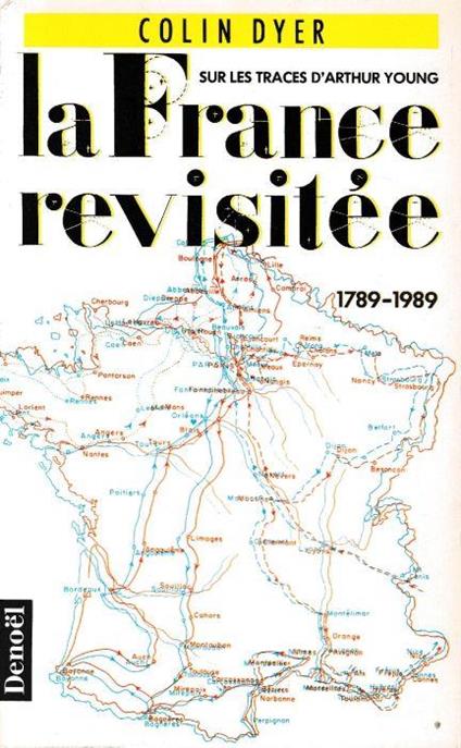 La France revisitée: Sur les traces d'Arthur Young - copertina