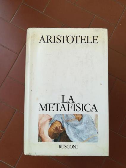 La metafisica - Aristotele - copertina
